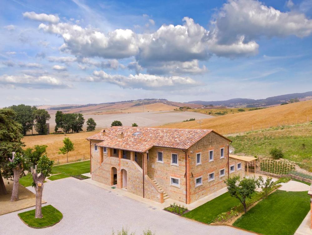 Podere Gonzaga Pienza Buitenkant foto