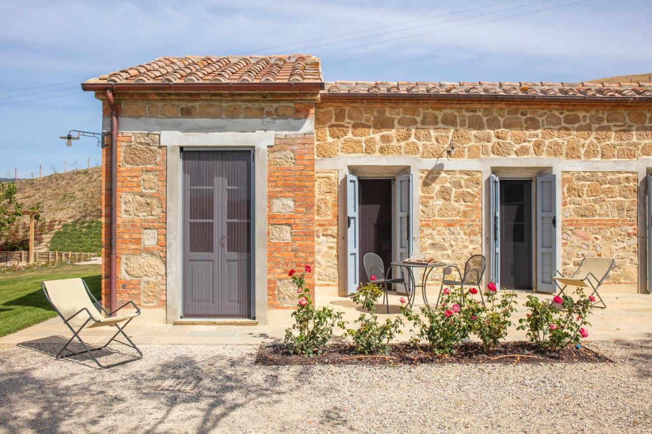 Podere Gonzaga Pienza Buitenkant foto